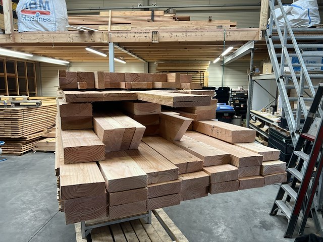 Douglas overkapping met overstek verando, , 400*1200cm - afbeelding 2 van  7