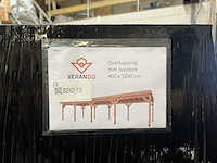 Douglas overkapping met overstek verando, , 400*1200cm - afbeelding 5 van  7