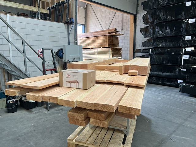 Douglas overkapping met overstek verando, , 400*600cm - afbeelding 4 van  10