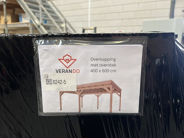 Douglas overkapping met overstek verando, , 400*600cm - afbeelding 8 van  10