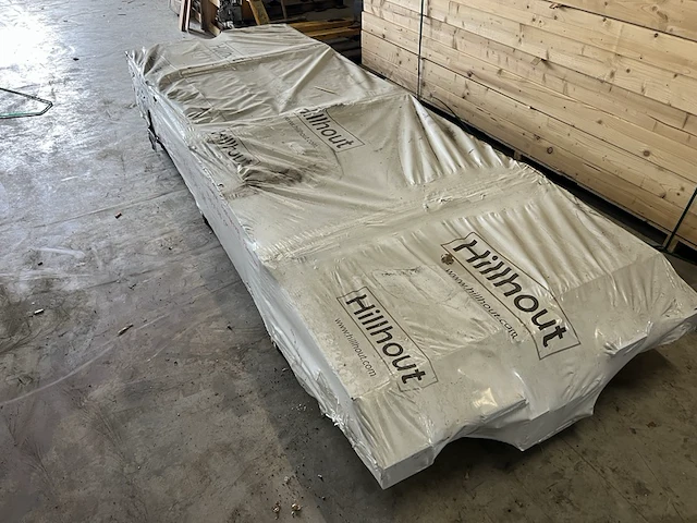 Douglas overkapping plat dak premium, 310 x 310 cm, hillhout - afbeelding 4 van  6