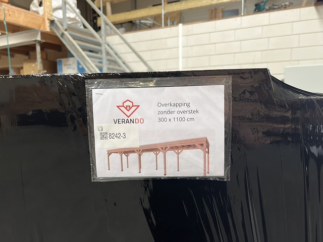 Douglas overkapping verando, , 300*1100cm - afbeelding 9 van  10