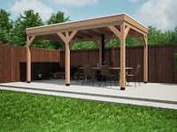 Douglas overkapping verando, , 300*500cm - afbeelding 1 van  9