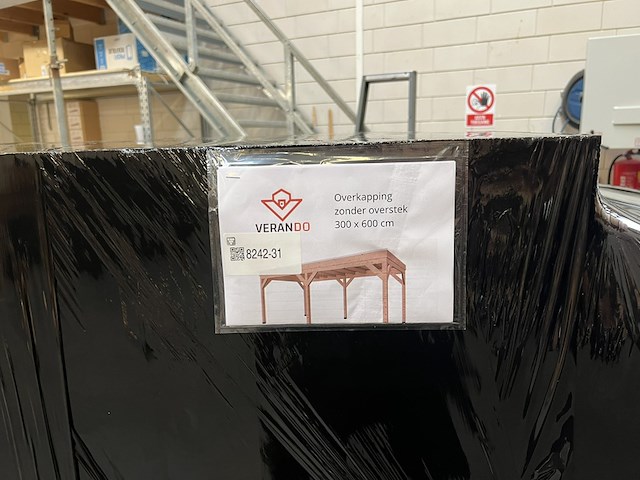 Douglas overkapping verando, , 300*600cm - afbeelding 9 van  10