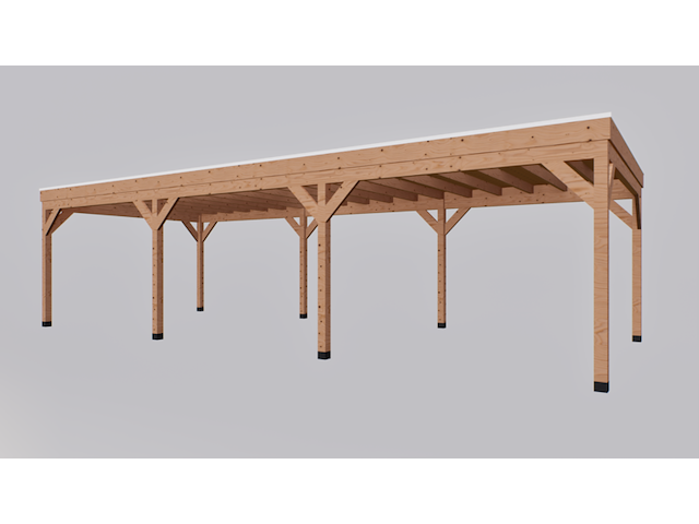 Douglas overkapping verando, , 400*1000cm - afbeelding 3 van  10