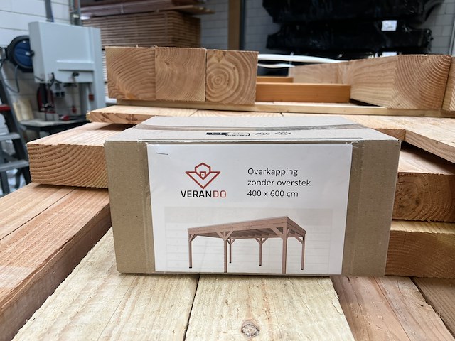 Douglas overkapping verando, , 400*600cm - afbeelding 6 van  9