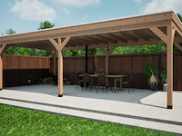 Douglas overkapping verando, , 400*800cm Douglas overkapping verando, , 400*800cm