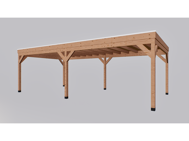 Douglas overkapping verando, , 400*800cm - afbeelding 2 van  9