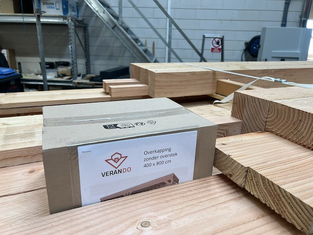 Douglas overkapping verando, , 400*800cm - afbeelding 6 van  9