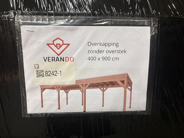 Douglas overkapping, verando, 400*900cm - afbeelding 4 van  13