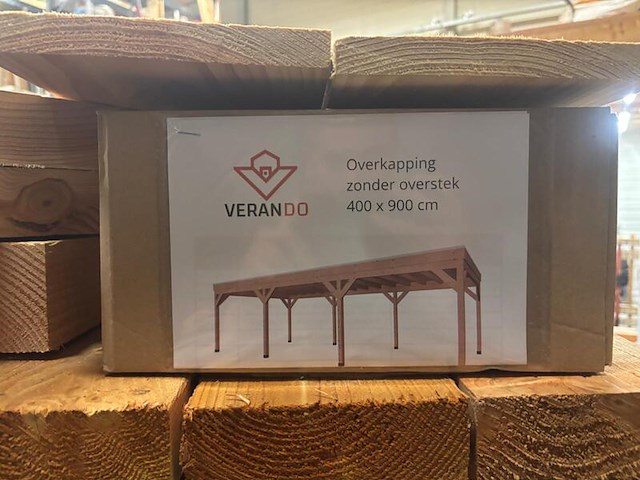 Douglas overkapping, verando, 400*900cm - afbeelding 11 van  13