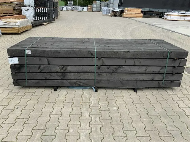 Douglas paal 120x120x3000mm (45x) - afbeelding 2 van  8