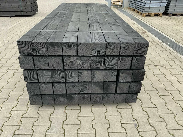 Douglas paal 120x120x3000mm (45x) - afbeelding 4 van  7