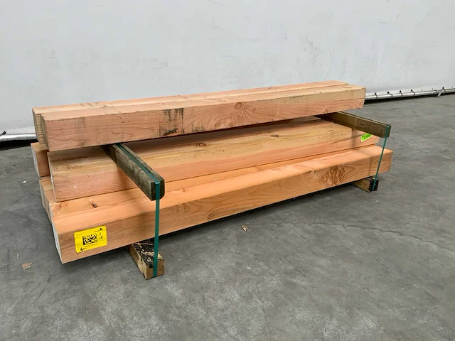 Douglas paal 2000x140x140mm (10x) - afbeelding 1 van  7
