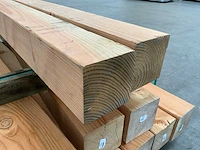 Douglas paal 2000x140x140mm (10x) - afbeelding 4 van  7