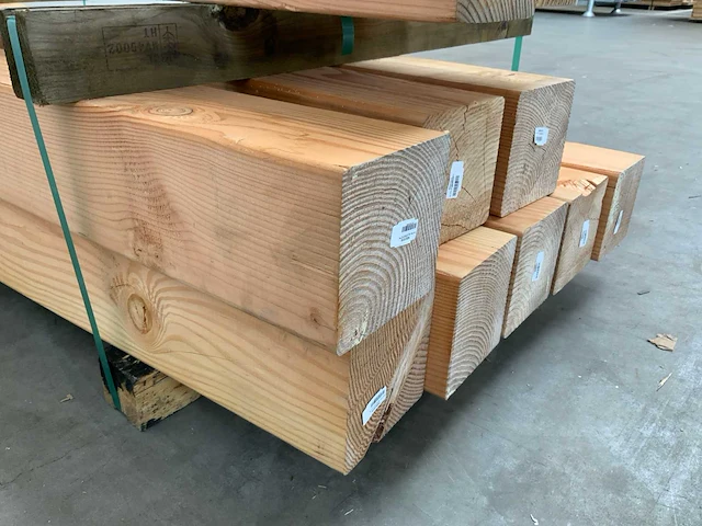 Douglas paal 2000x140x140mm (10x) - afbeelding 5 van  7