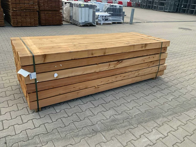 Douglas paal 2500x110x110mm (54x) - afbeelding 1 van  9