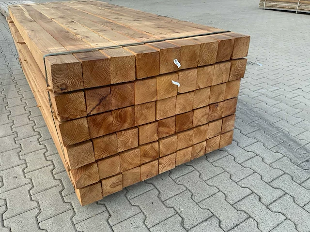 Douglas paal 2500x110x110mm (54x) - afbeelding 8 van  9