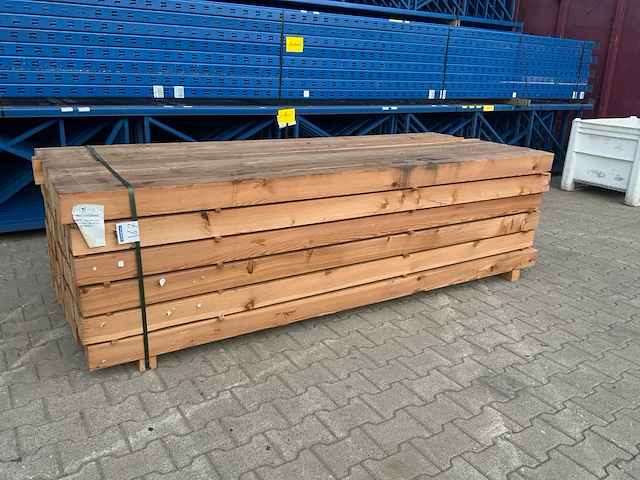 Douglas paal 2500x110x110mm (54x) - afbeelding 1 van  7