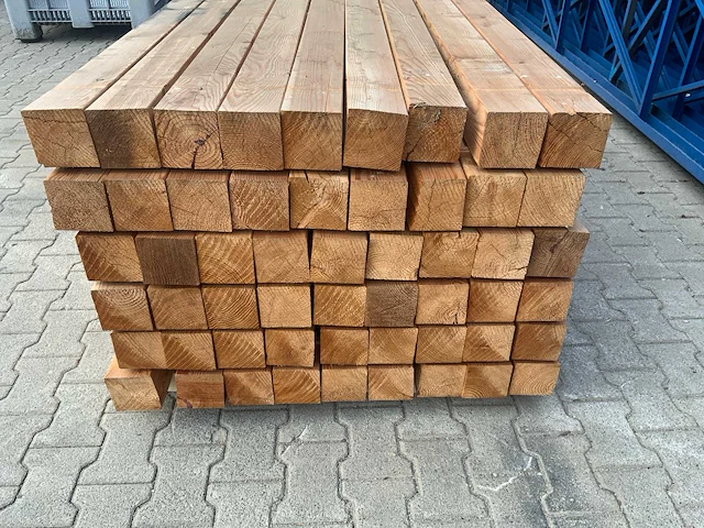 Douglas paal 2500x110x110mm (54x) - afbeelding 5 van  7