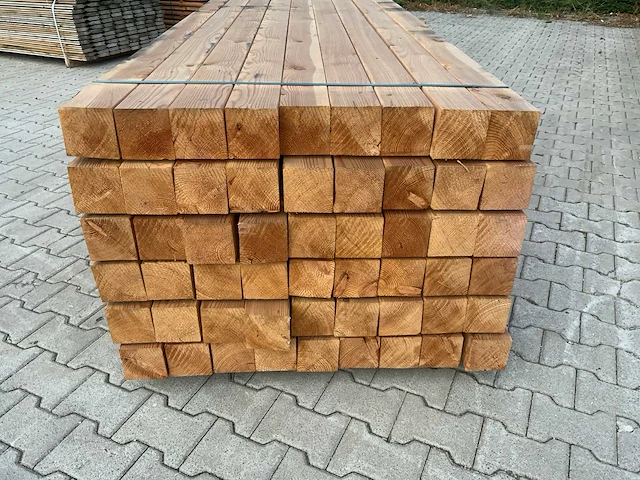 Douglas paal 2500x110x110mm (54x) - afbeelding 4 van  8