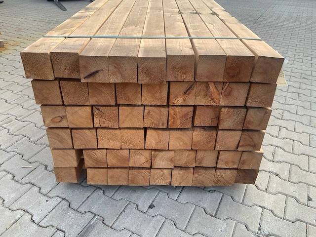 Douglas paal 2500x110x110mm (54x) - afbeelding 7 van  8