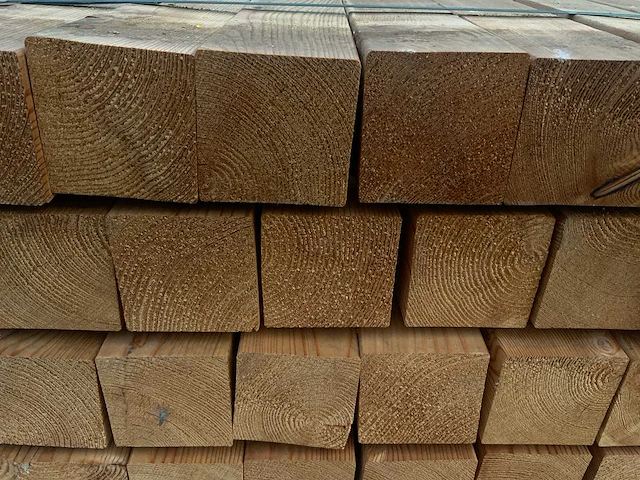Douglas paal 2500x110x110mm (54x) - afbeelding 5 van  9