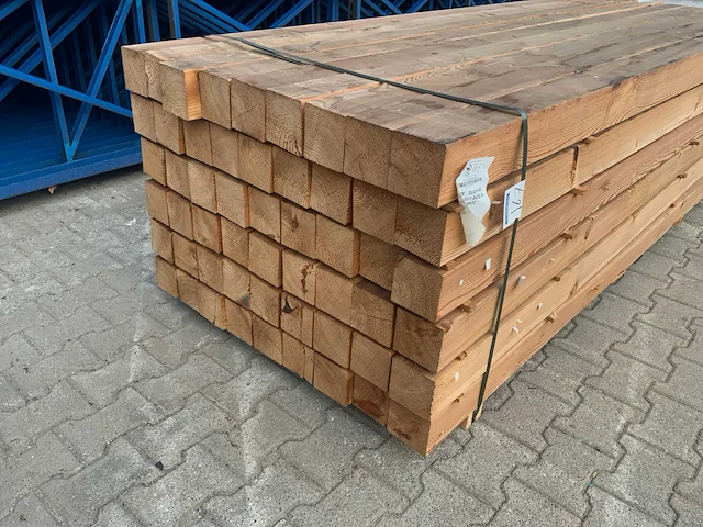 Douglas paal 2500x110x110mm (54x) - afbeelding 2 van  7