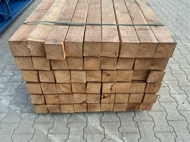 Douglas paal 2500x110x110mm (54x) - afbeelding 3 van  7