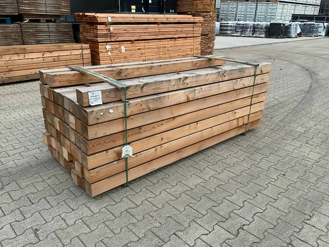 Douglas paal 2500x110x110mm (56x) - afbeelding 1 van  9