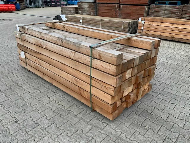 Douglas paal 2500x110x110mm (56x) - afbeelding 3 van  9
