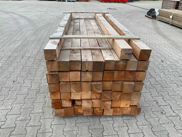 Douglas paal 2500x110x110mm (56x) - afbeelding 4 van  9
