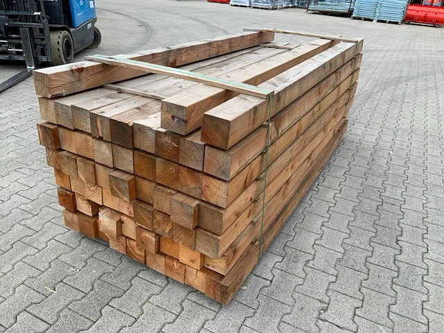 Douglas paal 2500x110x110mm (56x) - afbeelding 5 van  9