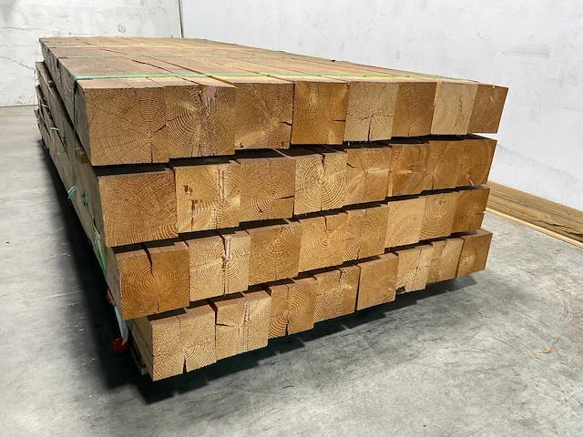 Douglas paal 300x14x14 cm (8x) - afbeelding 2 van  5