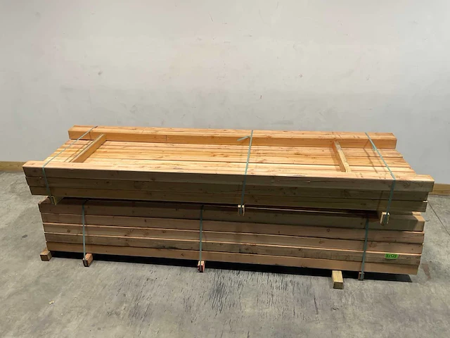Douglas paal 300x9x9cm (3x) - afbeelding 2 van  6