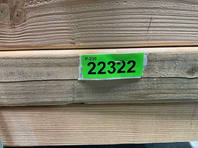 Douglas paal 300x9x9cm (3x) - afbeelding 6 van  6