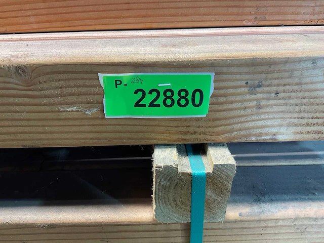 Douglas paal 500x8,5x8,5 cm (21x) - afbeelding 7 van  7