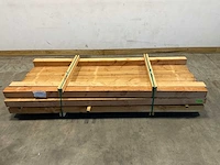Douglas paal fijnbezaagd 250x10x10 cm (70x) - afbeelding 2 van  5
