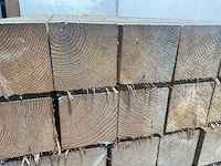 Douglas paal fijnbezaagd 250x15x15 cm (28x) - afbeelding 4 van  6