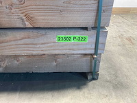 Douglas paal fijnbezaagd 250x15x15 cm (28x) - afbeelding 6 van  6