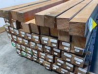 Douglas paal fijnbezaagd 500x10x10 cm (21x) - afbeelding 4 van  6