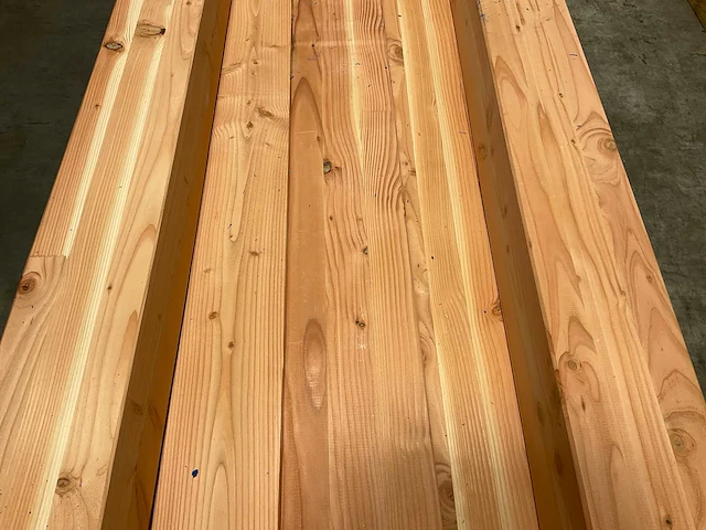 Douglas paal geschaafd en verlijmd 400x20x20 cm (12x) - afbeelding 4 van  7