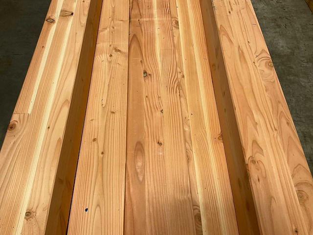 Douglas paal geschaafd en verlijmd 400x20x20 cm (12x) - afbeelding 4 van  7