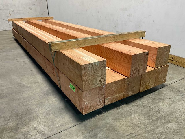 Douglas paal geschaafd en verlijmd 400x20x20 cm (12x) - afbeelding 5 van  7