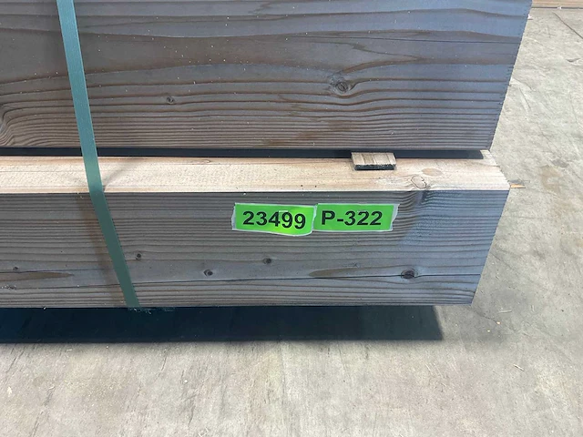 Douglas paal geschaafd triple verlijmd 300x20x20 cm (11x) - afbeelding 4 van  4