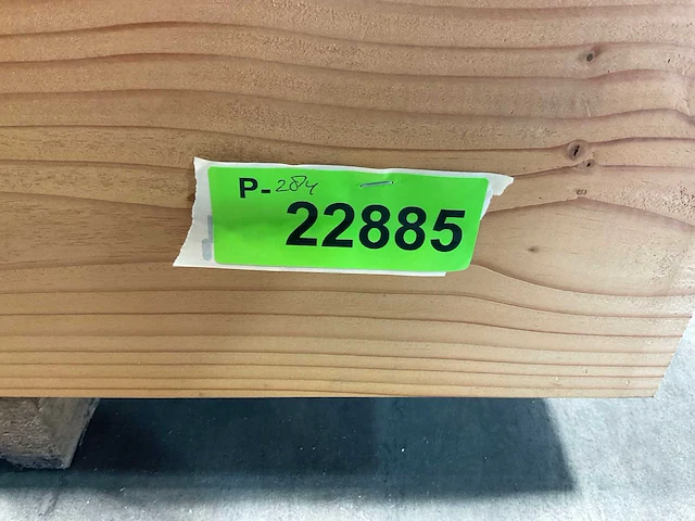 Douglas paal geschaafd verlijmd 300x20x20 cm (4x) - afbeelding 7 van  7