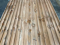 Douglas paal met gleuf geschaafd 190x6,5x6,5 cm (90x) - afbeelding 3 van  7
