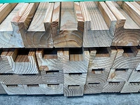 Douglas paal met gleuf geschaafd 190x6,5x6,5 cm (90x) - afbeelding 7 van  7