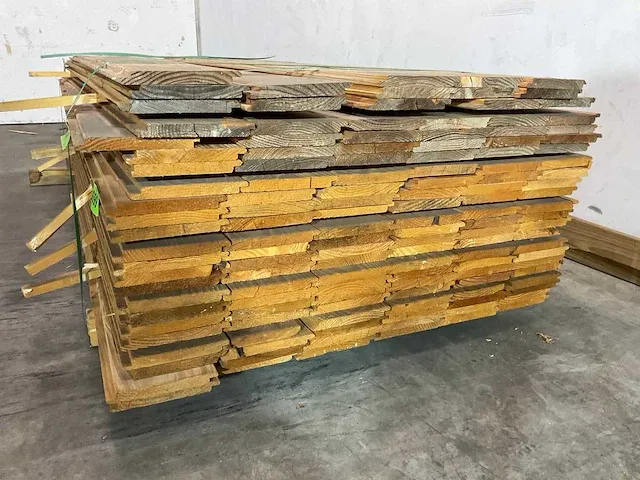 Douglas plank - halfhout 180x17x1,8 cm (65x) - afbeelding 4 van  6