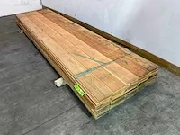 Douglas plank - halfhout 400x19,5x1,8 cm (25x) - afbeelding 2 van  6